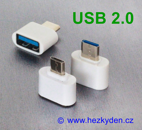 Adapter redukce OTG USB micro + typ C