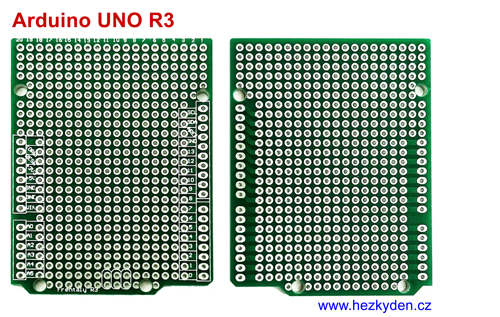Bastldeska univerzální plošný spoj Arduino UNO R3 - varianta 3