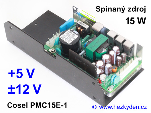 Síťový zdroj Cosel PMC15E-1 (15 watt)