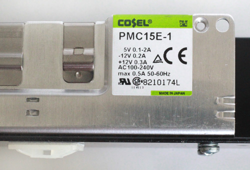 Cosel PMC15E-1 Power Supply - Label