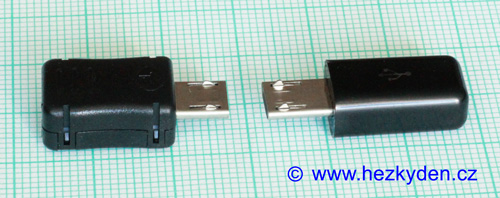Konektor USB micro na kabel - porovnání