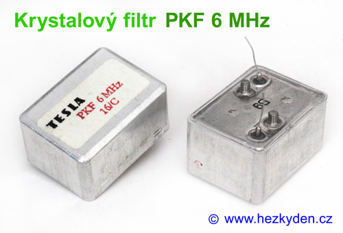 Krystalové filtry PKF 6 MHz