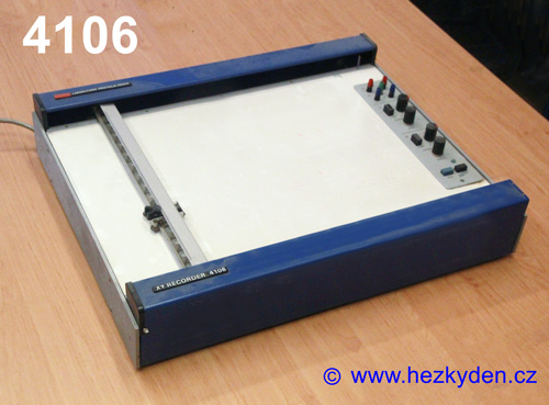 Laboratorní přístroje Praha - XY RECORDER 4106