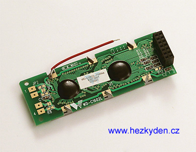 LCD modul WD-C1602L-7GNNa