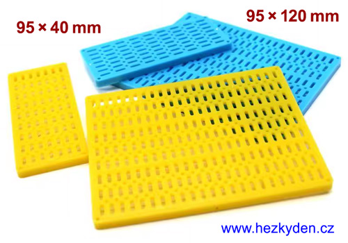 Nosné desky plastové šasi 40x95mm a 95x120mm