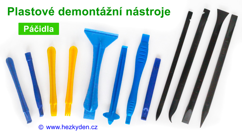 Plastové demontážní nástroje