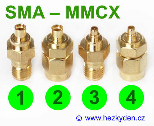 Redukce adapter SMA-MMCX konektory