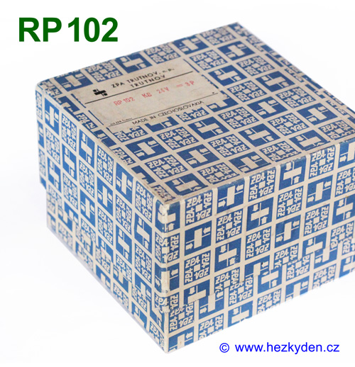 Relé RP102 - balení
