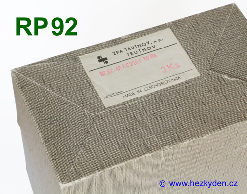  Relé RP92 - balení