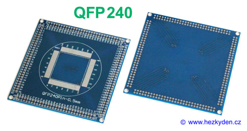 SMD adapter/redukce QFP 240 pin