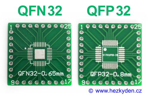 SMD adapter QFP32 QFN32