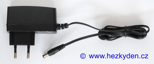 Adapter spínaný zdroj 9V 850mA - kabel