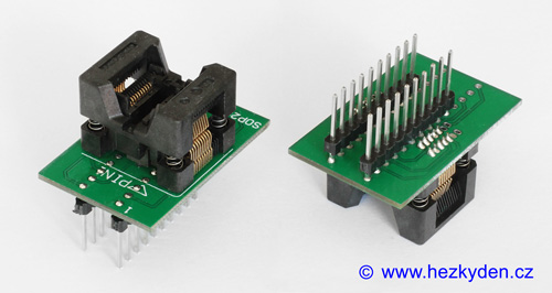 Test socket 20 pin SSOP SMD PCB