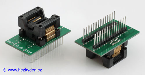 Test Socket SSOP28 0.65mm 209mil PCB