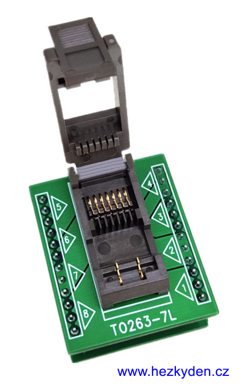 Socket TO263-7 komplet