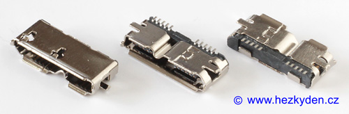 Zásuvka USB 3.0 micro typ B