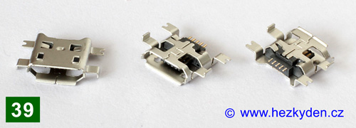 USB micro B - typ 39