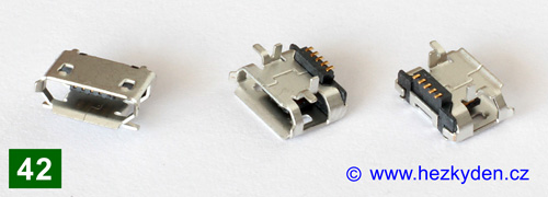 USB micro B - typ 42