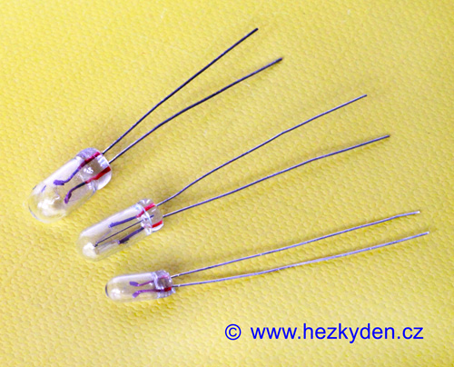 Wolframová žárovka mini