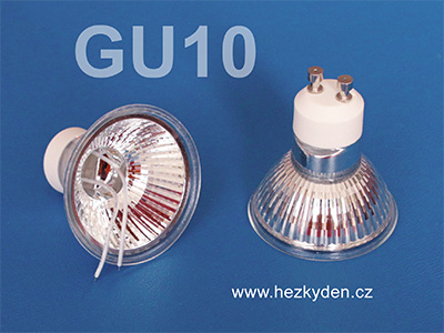 Kryt žárovky s paticí GU10