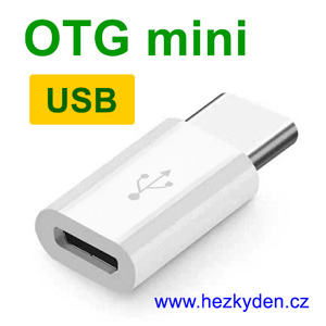 Adapter redukce mini OTG USB