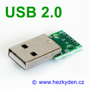 Adapter/redukce USB 2.0 typ A konektor