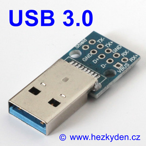 Adapter/redukce USB 3.0 typ A konektor