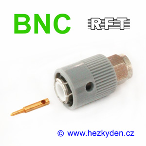BNC konektor na kabel NDR
