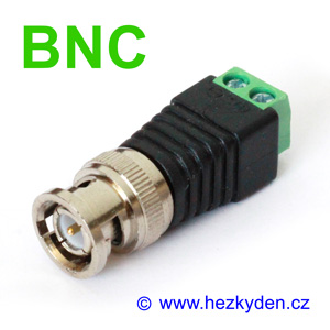 BNC konektor svorkovnice