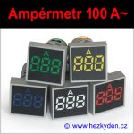 Digitální ampérmetr LED kontrolka SQ - 100A AC