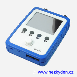 Dvoukanálový osciloskop Wave2