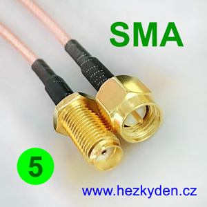 Kabel SMA - SMA - 5