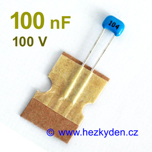 Keramický kondenzátor 100nF 100V