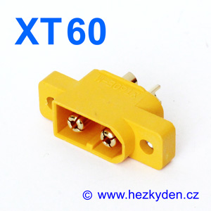 Konektor XT60 panelová vidlice