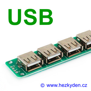 Konektorová lišta USB