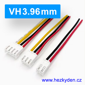 Konektory VH3.96 s kabelem