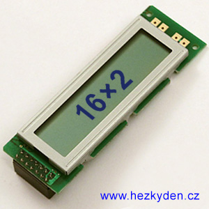 LCD modul WD-C1602L-7gnna