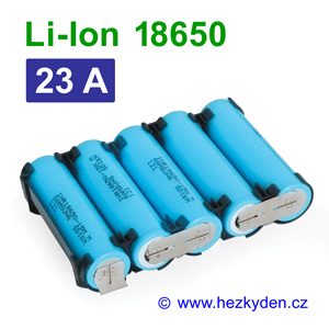 Li-Ion baterie 18650 Samsung 1500mAh INR18650-15M 5pack