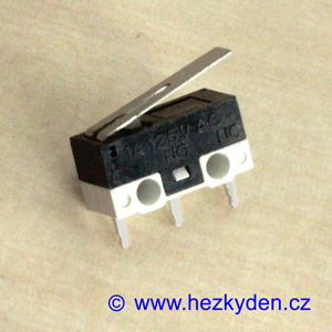 Mikrospínač MSW22 - 1A 125V AC