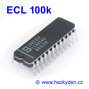 Signetics ECL 100k - pouzdro CerDIP24
