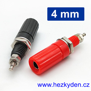 Přístrojové svorky 4mm