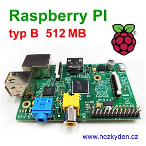 Raspberry PI typ B 512MB