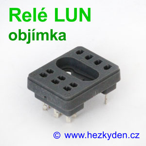 Relé LUN objímka