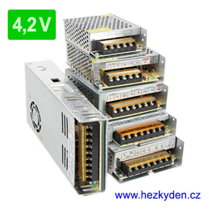 Síťový zdroj 4,2 V DC