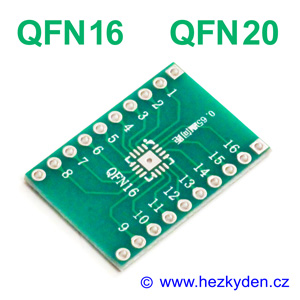 SMD adapter QFN16 QFN20