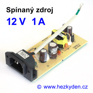 Spínaný zdroj modul 12V 1A Spínaný zdroj modul 12V 1A