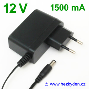 Spínaný zdroj adapter 12V 1500mA
