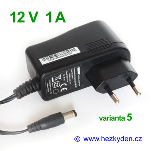 Spínaný zdroj adapter 12V 1A - varianta 5 Spínaný zdroj adapter 12V 1A - varianta 5