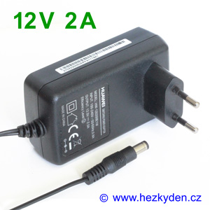 Spínaný zdroj adapter 12V 2A 2000mA