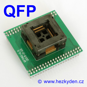 Test Socket SMD QFP 80-pin DPS